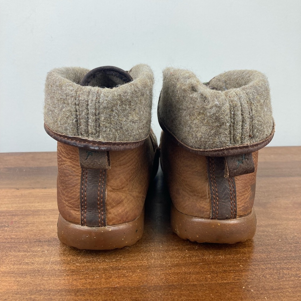 Chaco Barbary Boots Pinecone Leather Casual Lace Up Ankle Hiking Wool Women’s 7. - Picture 6 of 14